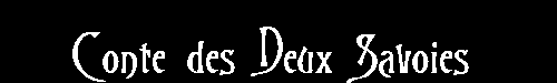 conte des deux savoies